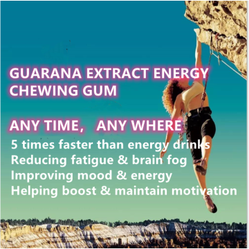 Guarana Koffeinenergie Xylitol -Kaugummi