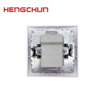 2019 European 2 Gang 1 Way Wall Switch