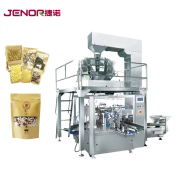 GD8-200B High Speed Automatic Premade Zipper Bag Gummy Bear Candy Packaging Machine