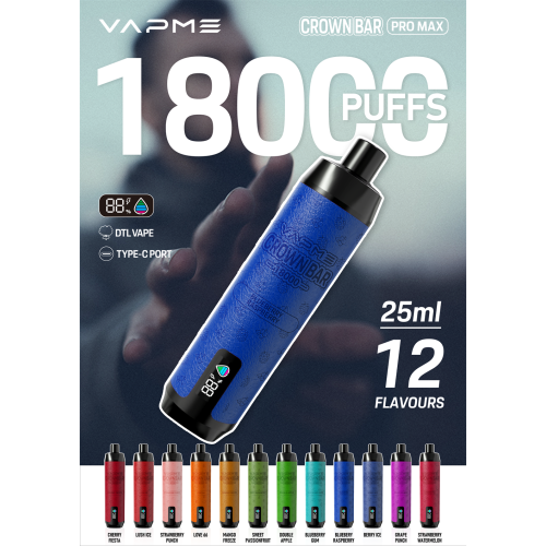 Vapme Crown Bar 18000 Pro Max LOVE 66