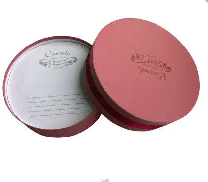 Flat Pack Cardboard Paper Tube Box