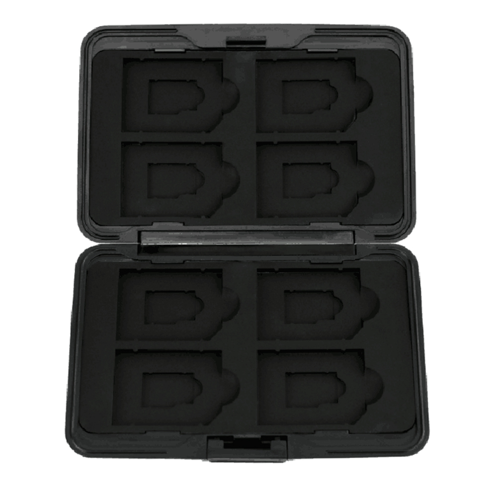 8SD 8TF Memory Cards Hardshell Storage Gift Case