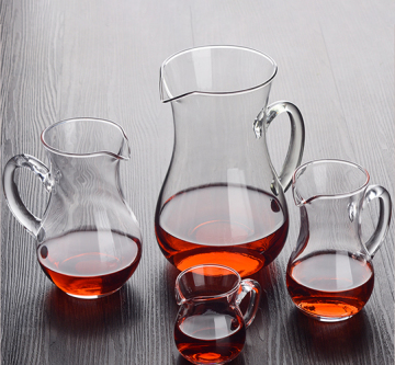 Thickened glass wine dispenser