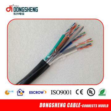 25 Pairs Jelly filled Telephone Cable with CE,ROHS,ISO