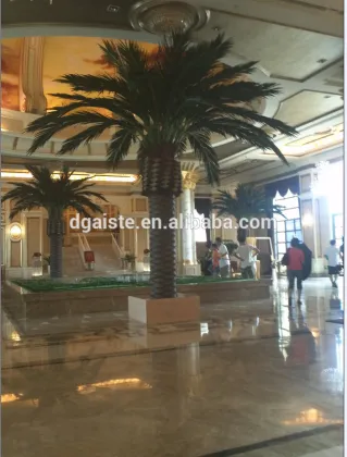 brand name artificial date palm tree fiberglass tree sale fake tree indoor decoration
