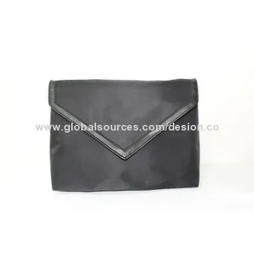 Redken Cosmetic Bag with T-gusset Construction with Envelope Flap Closure and Popper