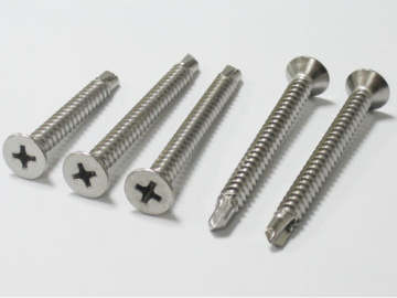 #8*1"-#14*5"Self drilling Screw flat head phillips zp