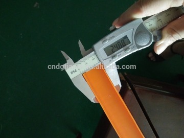 eco-friendly extrusion plastic profile channel for toys PP material profile extrusion