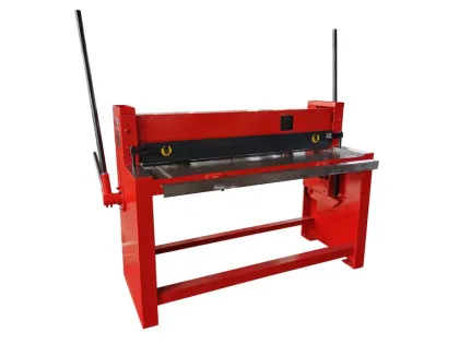 Supertech Manual Folding Machine & Hand Folding Machine - Metal Folder Pan Break