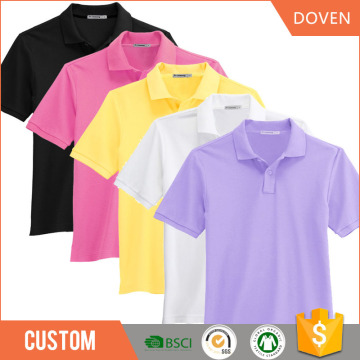 high quality oem 100 cotton blank polo shirt for promotion