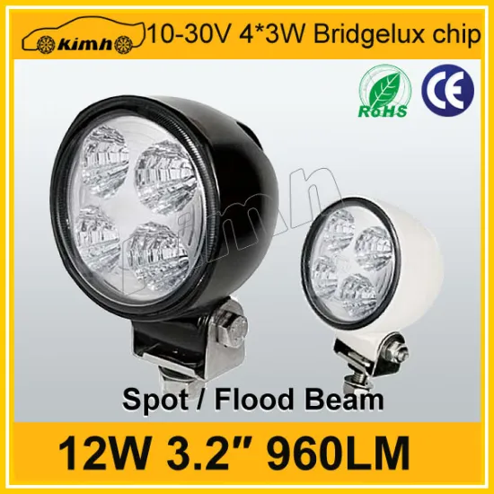10v-30v 12w 3.2inch the brightest led work light