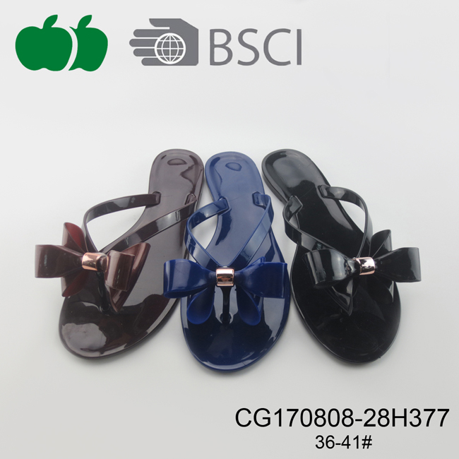 Popular Cheap Summer Jelly Flip Flop