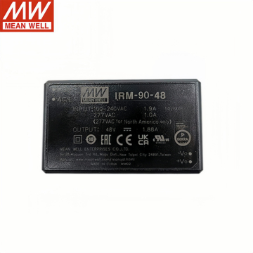 Mean Well 90W 48V 2.07A AC DC Power Supply IRM-90-48 IRM-90-48ST PCB Mount Screw Terminal