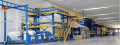 Högkvalitativ SBS / APP modifierad bitumen vattentätning membran produktionslinje arktillverkning maskin