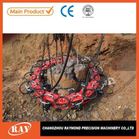 Hydraulic concrete pile breaker pile cutting machine for excavator used