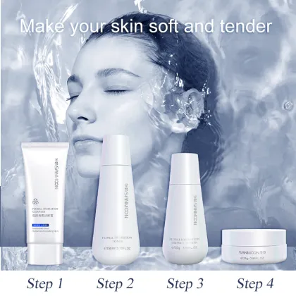 Oily Skin Care Set for Sensitive Skin: Beauty Products and Cosmetics
