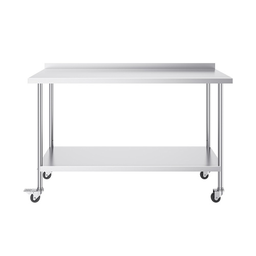 stainless steel prep table Commercial Stainless Steel Kitchen Work Table Manufactory