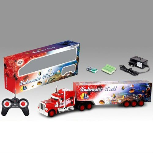 1:36 4ch rc tractor trucks with flashing light