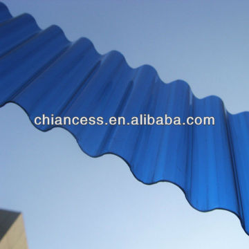 Corrugated plastic pc roofing board and polycarbonate wave panel