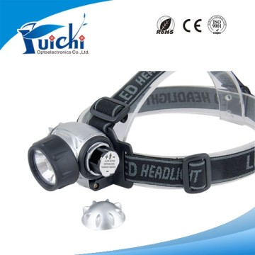 Dry Battery Power Supply and 7 Led outdoor headlight for promotion