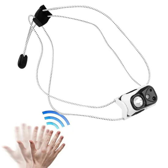 USB Rechargeable Sensor Headlamp: Lightweight High Power LED Camping Gear