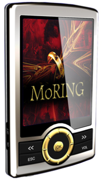 The newest 2.4 inch MP4 player with rotatable button,support memory cards