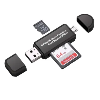 USB 3.0 OTG Micro SD Card Reader Adapter for Flash Drive and Smart Devices with Type C