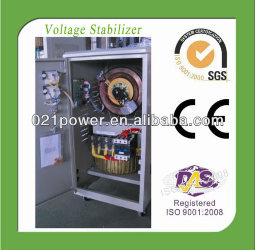 Copper Winding Servo Voltage Stabilizer 30KVA.