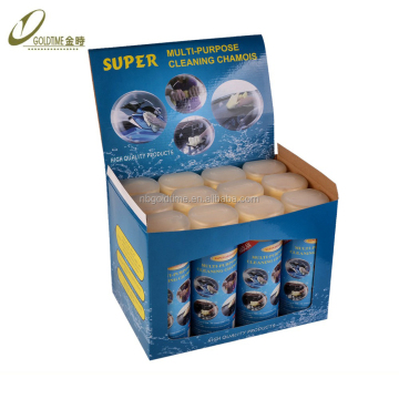 12 Pcs per Set Cleaning Chamois Cloth with Color Box
