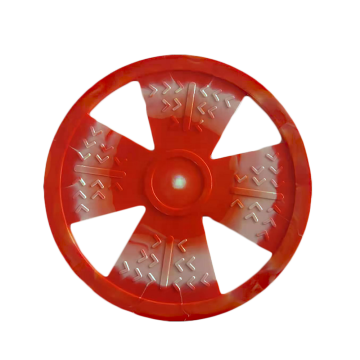 Color Mixture TPR Training Μαλακό ιπτάμενο δίσκο Frisbeed Fetch Διασκεδαστικά Διαδραστικά Παιχνίδια για Μεγάλο Σκύλο