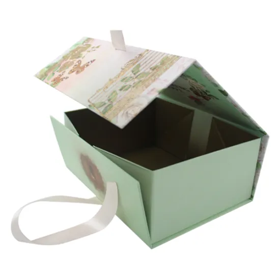 Luxury Foldable Gift Packaging Paper Box With Magnetic