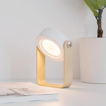 Φορητή ξύλινη λαβή LED LED LANTER &amp; FOLDING TACK LAMP για ανάγνωση υπνοδωματίων
