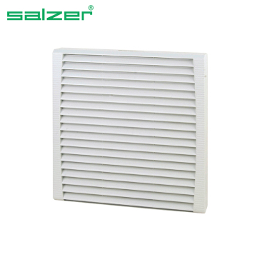 Salzer S - 323 Dimension 323x323mm IP54 Filtro della ventola industriale di plastica di scarico di ventilazione dell'aria Installazione