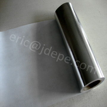 Heat insulation material aluminum foil with woven fabric