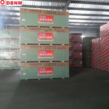 Green Color Moisture-proof Plasterboard with 12.0mm Thickness for Gypsum Board Ceiling and Drywall System