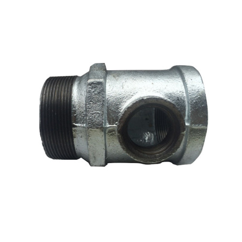 Camiseta reductora de acero galvanizado roscado interno y externo