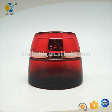 50ml empty glass cream jar with cap