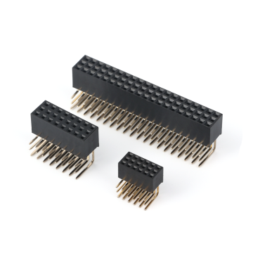 2.54mm Female Header Three rows 90 degrees