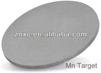 Manganese target 99.95% manganese target 99.95%