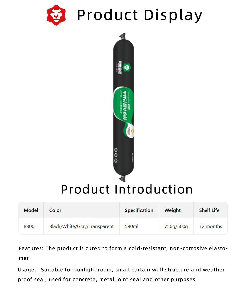 Weather-Resistant Door Frame Structural Glue X