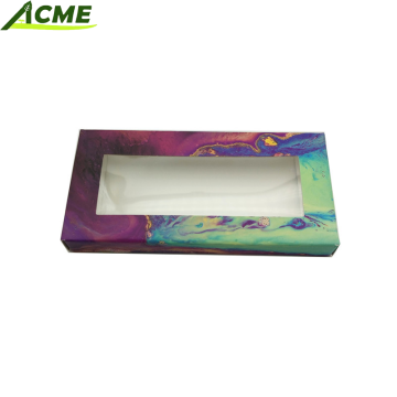 Customizable Private Logo Lash Box - High Quality Plastic Hair Extension Packaging