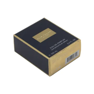 Elegant custom paperboard perfume box packaging