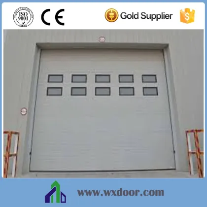 industrial sliding door outside