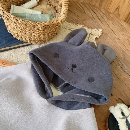 Aoli Velvet Guard Boys' Thickened Hooded Sweatshirt