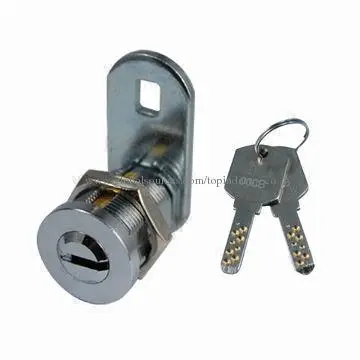 Dimple Key Cam Lock with Pin Tumbler Locking System, Zinc Alloy and Brass Materials