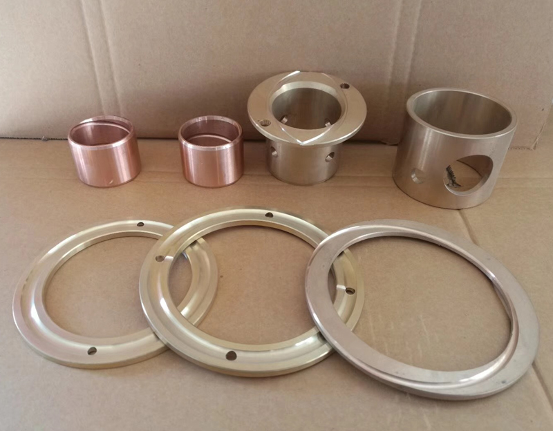 Custom Cnc Machining Flange Brass Bushing Bushes