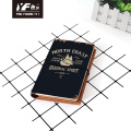 Small Hardcover Notebook Retro style cover strap PU notebook Manufactory