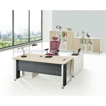 Office furniture office table design with metal table legs IB160