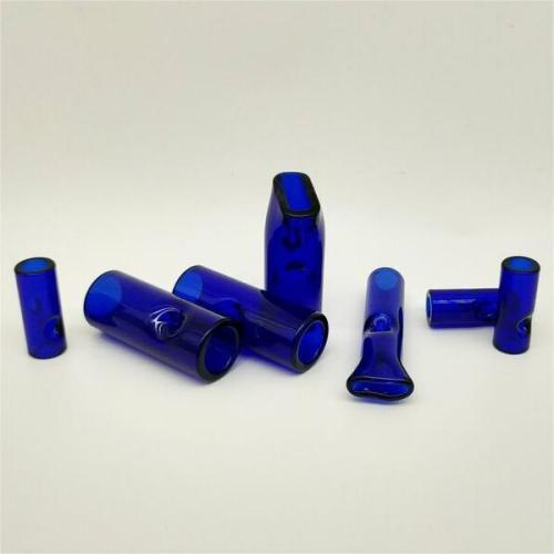 Glass Rolling Tips with Different Shape Custom size logo color glass smoking tips Manufactory