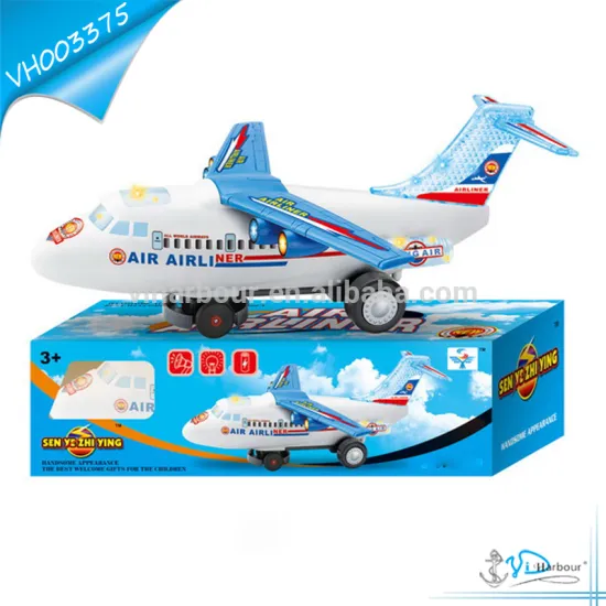 New Battery Operated Toy Plane with Music and Light